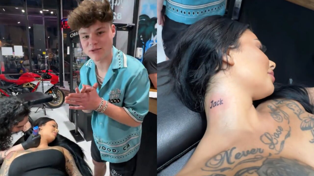 Celina Powell Tattooed Jack Doherty's Name on Her Neck