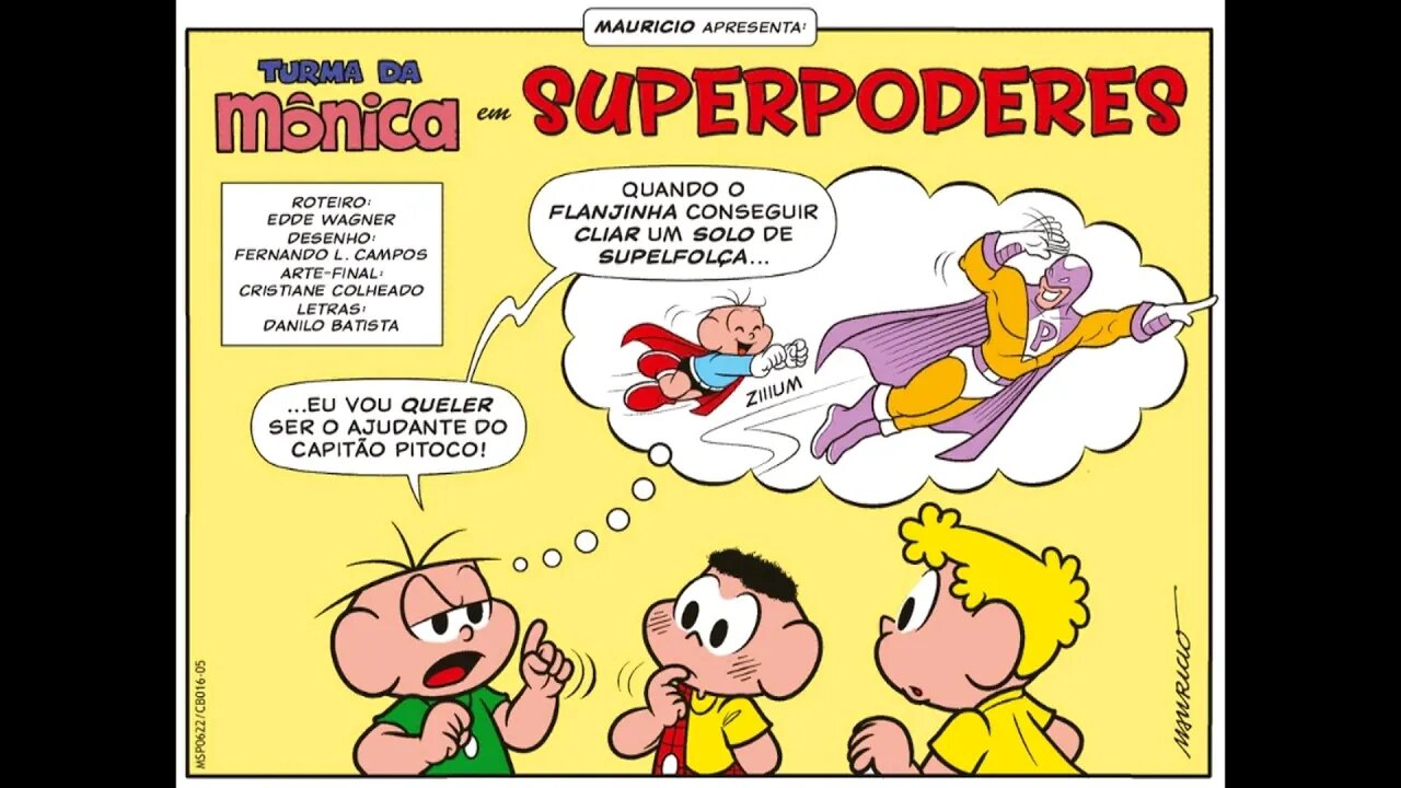 Turma da Mônica em-Superpoderes | Gibis do Rapha 2