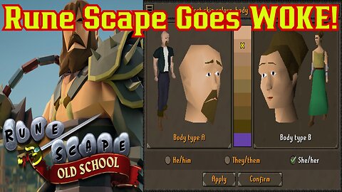 RuneScape Retcons Male And Female In Latest Patch! Old School Rune Scape Adds Pronouns