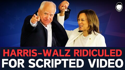 Another WEIRD Kamala Walz Scripted Video