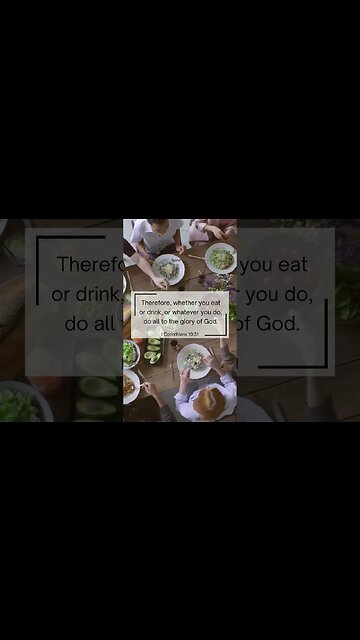 1 Corinthians 10:31