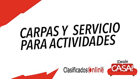 Alquiler de carpas y sillas en Puerto Rico - ClasifiadosOnline.com