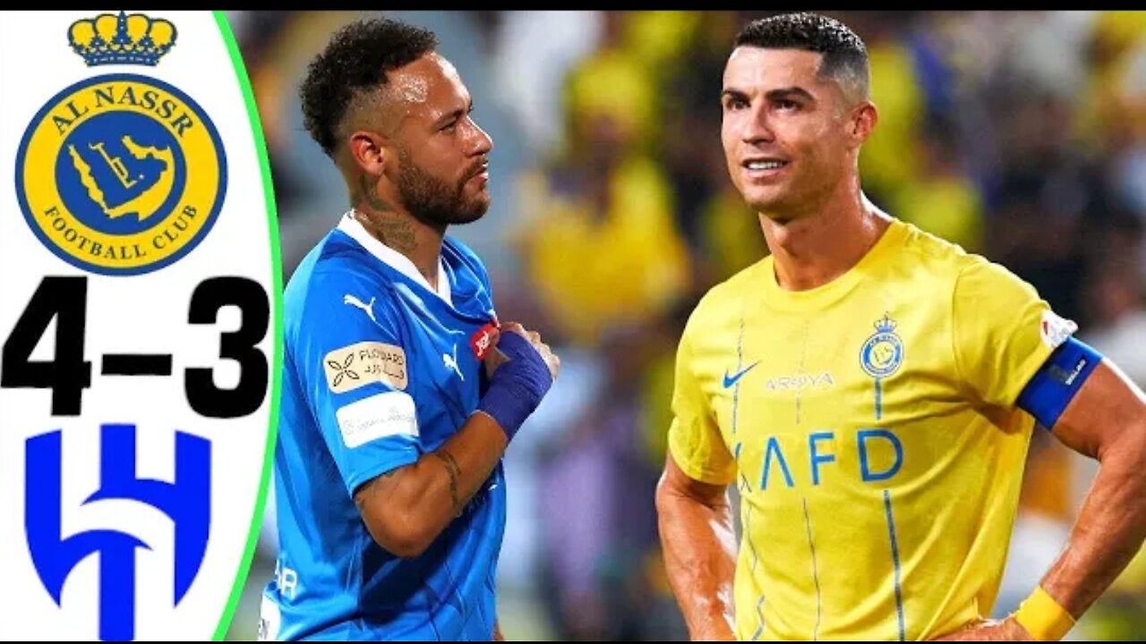 Al Nassr vs Al Hilal Cristiano Ronaldo vs Neymar