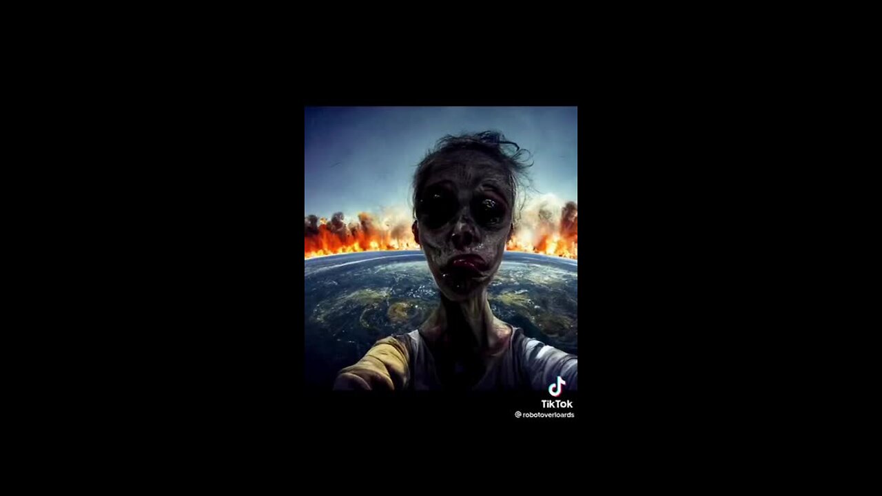 DALL-E AI thinks the last selfie on Earth would look like this.