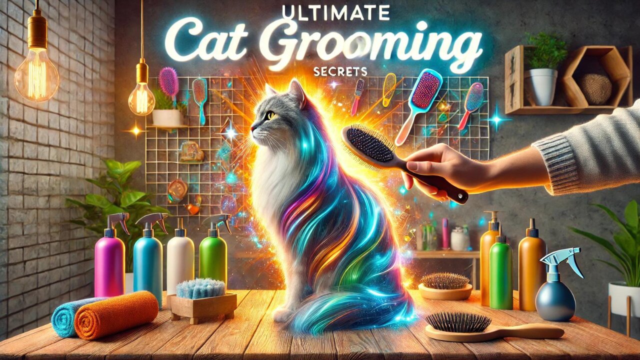 Ultimate Cat Grooming: Brush, Bathe & Reveal Coat Care Secrets