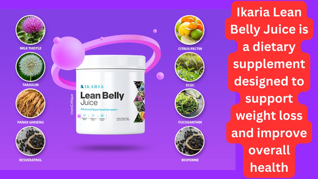 Could Ikarian Lean Belly Juice be the Miracle Solution for Weight Loss 😳😯?