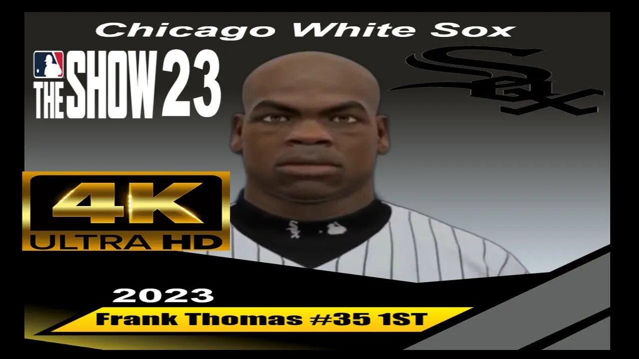 How To Create Frank Thomas MLB The Show 23 | Headshape