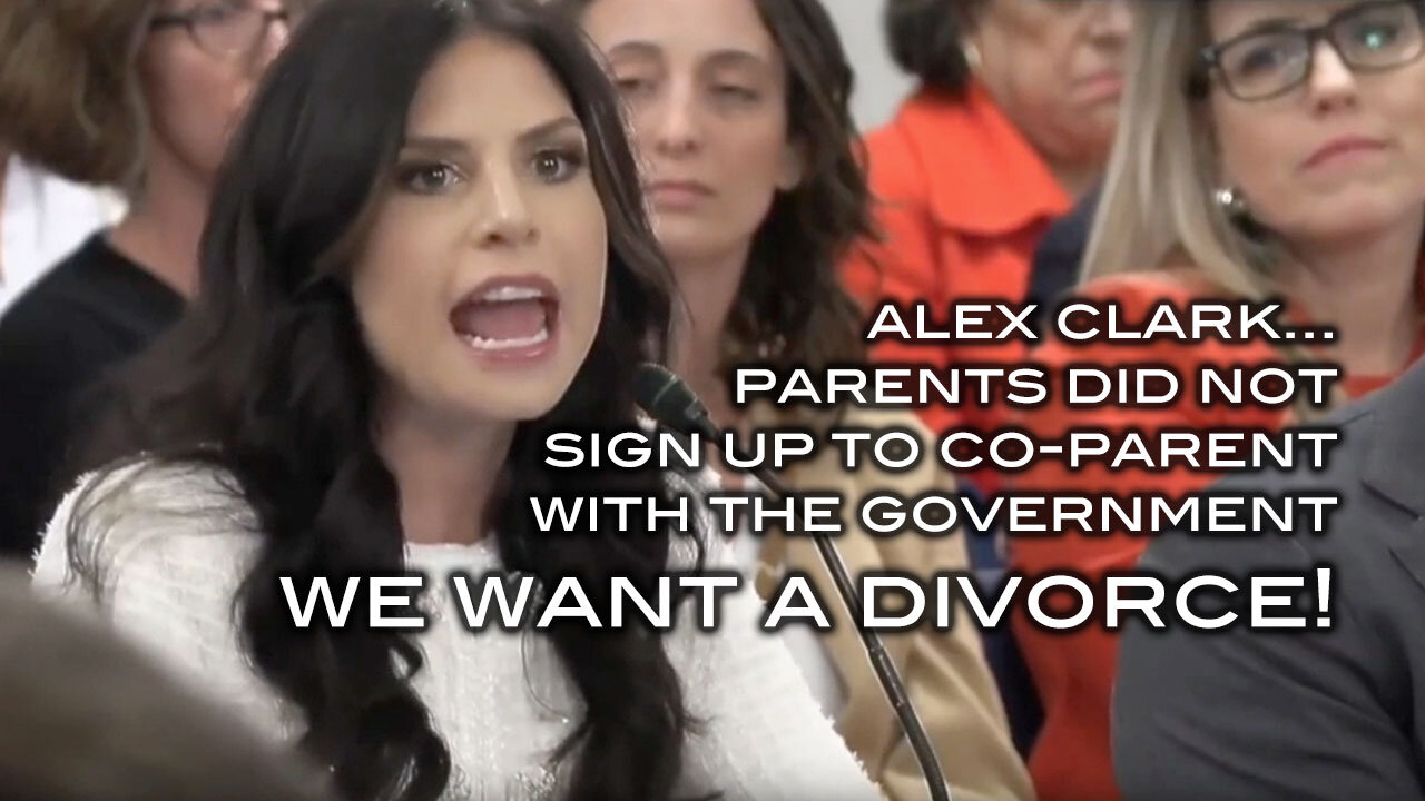 Alex Clark: Parents Did Not Sign Up To Co-Parent With The Government - WE WANT A DIVORCE!