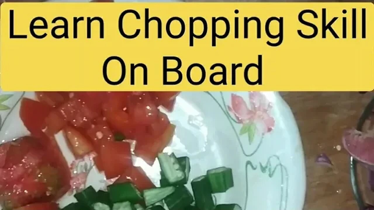 Increase Your Knife Skills for Cooking।How to Use Knife on Chopping Board।@cookingphoenix