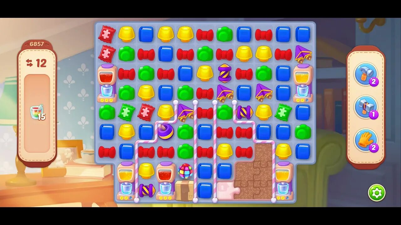 Playrix Homescapes Gameplay Walkthrough Level 6857