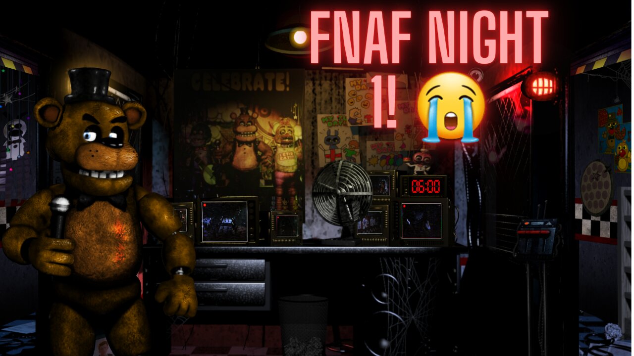 My first time playing FNAF!👀