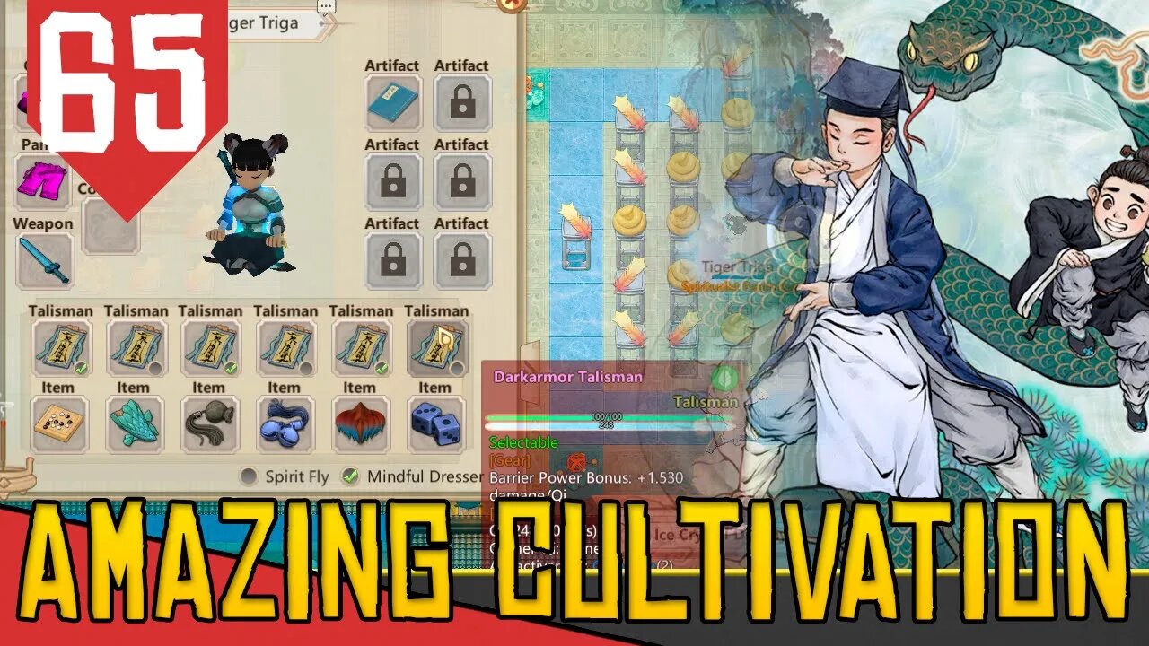 TALISMAN T15 e TIGER na Nimbus Law - Amazing Cultivation Simulator Immortal #65 [Gameplay PT-BR]