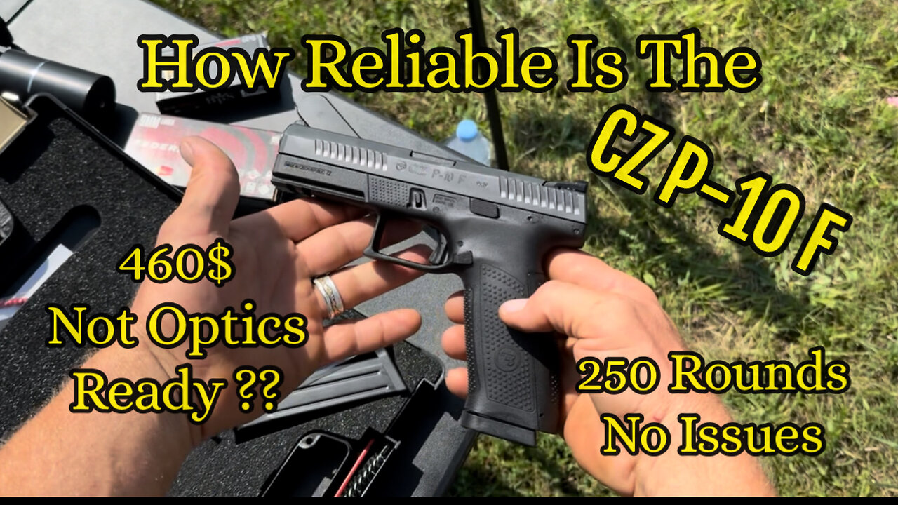 Is the CZ P-10 F Reliable? 250+ Rounds Through it #Rumble #2024 #Video #Review