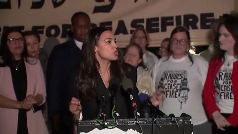 Democrat Rep. Alexandria Ocasio-Cortez: “Only A Diplomatic Solution” After Hamas Terror Attacks