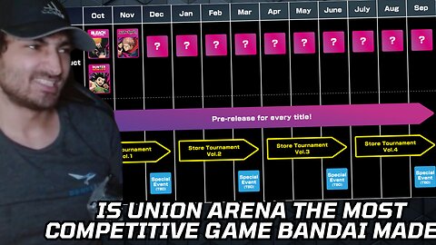 Union Arena Card Game Release Schedule Is INSANE!! (new product every month)