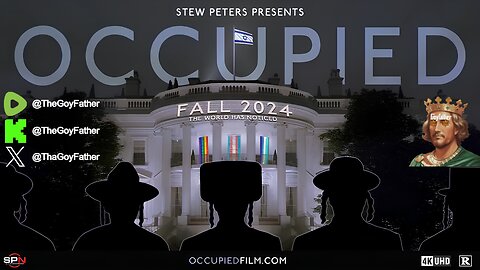 ✡️Possible grift?? // Stew Peters-Occupied documentary + X space // LIVE RN🚨