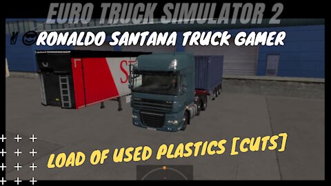 🚚LOAD OF USED PLASTICS [cuts] ✌️😎RONALDO SANTANA TRUCK GAMER