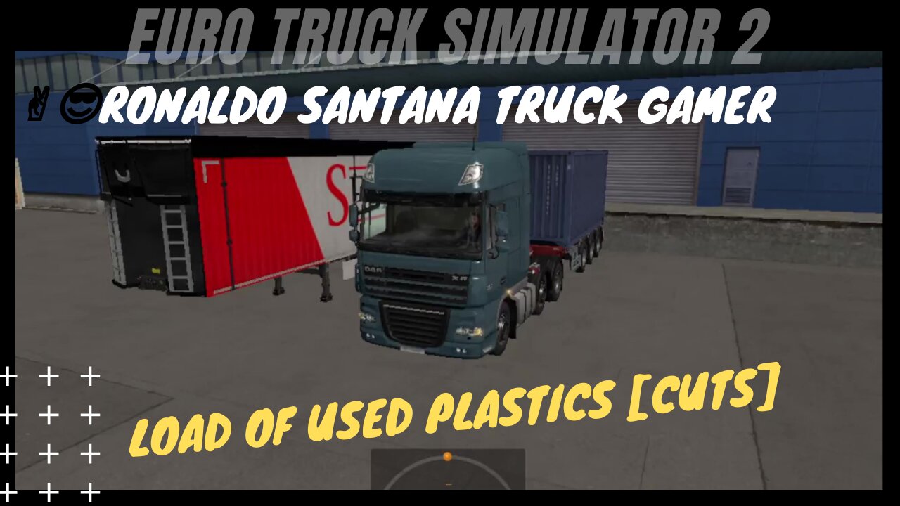 🚚LOAD OF USED PLASTICS [cuts] ✌️😎RONALDO SANTANA TRUCK GAMER