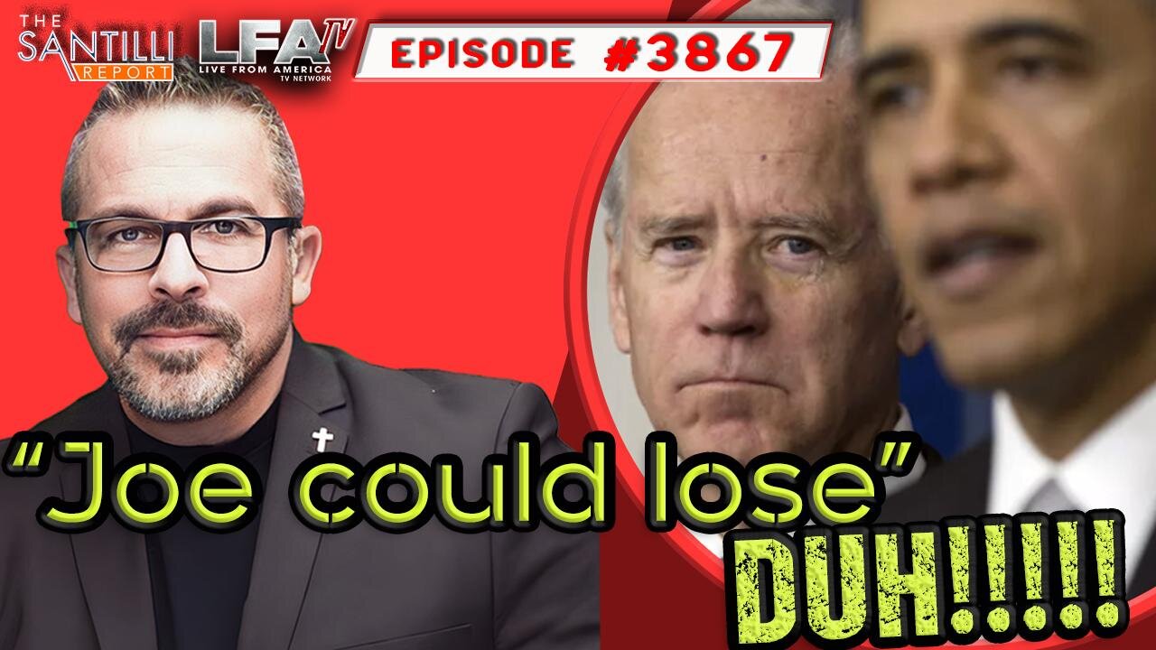 OBAMA SHOCKS THE PLANET: "JOE COULD LOSE"| The Santilli Report 12.18.23 4pm