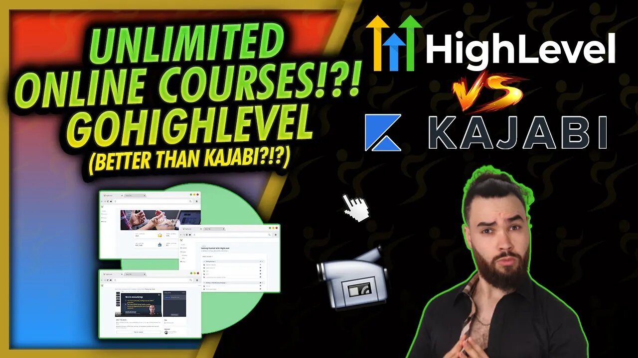 GoHighLevel: Host Unlimited Online Courses & Membership Areas 🎥 GoHighLevel VS Kajabi & Teachable