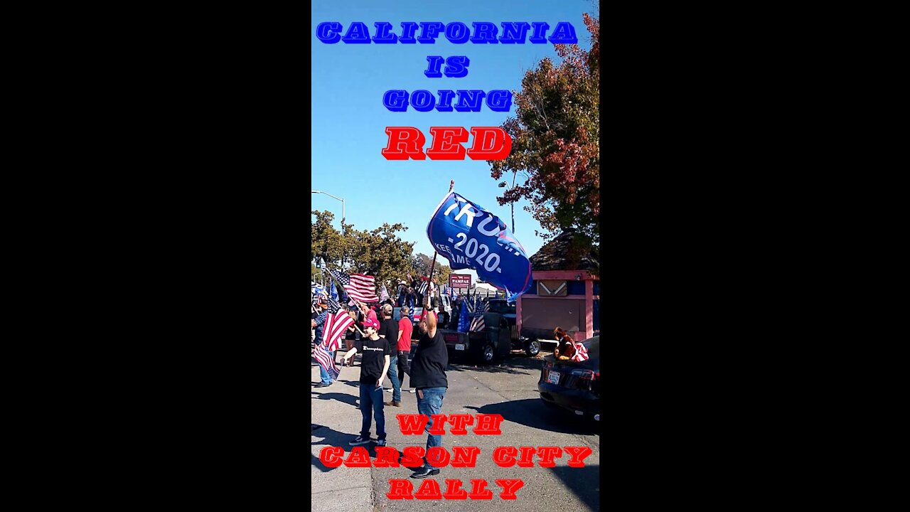 Trump 2020 California Red Tidal Wave on The Ground! Its happening!
