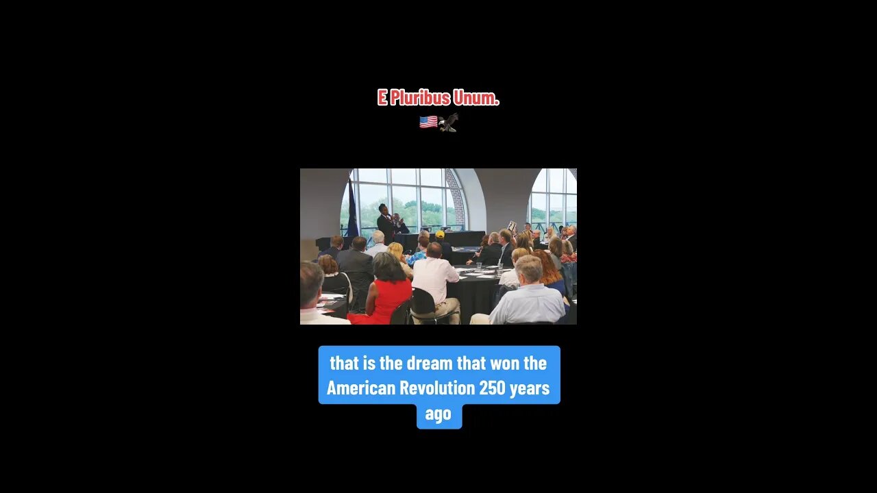 E Pluribus Unum: Vivek Ramaswamy speaking about American Exceptionalism