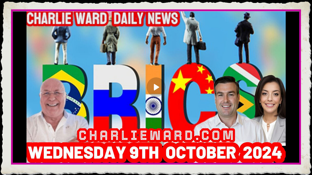 CHARLIE WARD DAILY NEWS WITH PAUL BROOKER DREW DEMI - WEDNESDAY 9TH OCTOBER 2024