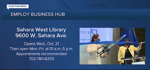 New 'Employ NV Business Hub' debuting at Sahara West Library