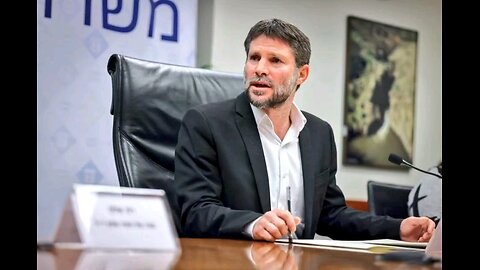 Israeli minister Bezalel Smotrich: “I want a Jewish state that includes the whole middle-east.
