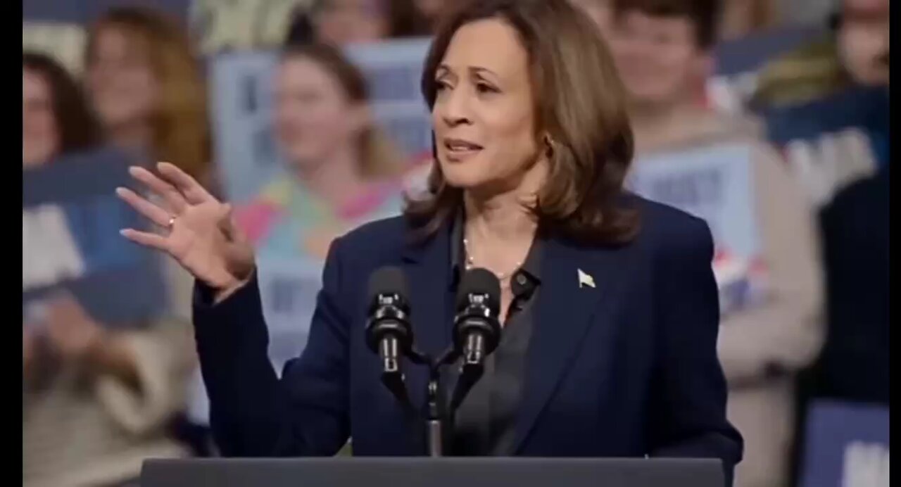 Vice President Kamala H. gets blasted for ejecting a man out of DNC Rally for shouting Jesus is Lord