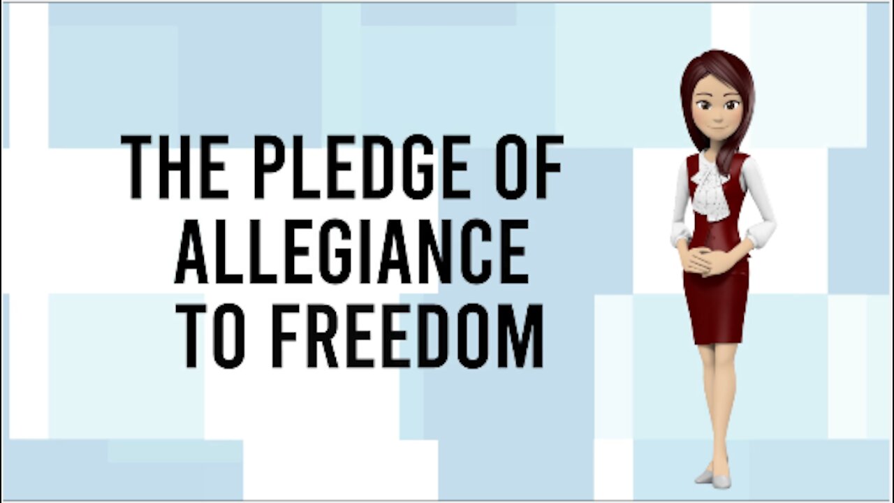 The Pledge of Allegiance to Freedom with Ending Message