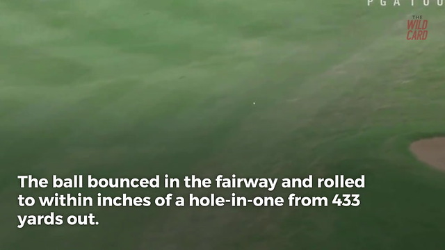 Dustin Johnson Came Inches Away From A Par-4 Hole-in-One