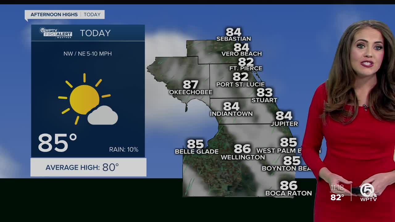 South Florida Thursday afternoon forecast (3/26/20)