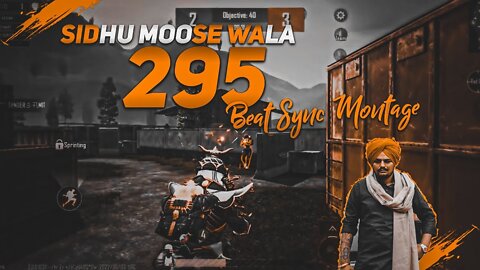 295- Sidhu Moose Wala- Beat Sync Montage-War Boy-Bgmi. Legends Never Die.