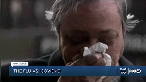 Local health experts explain the difference between the flu and COVID-19