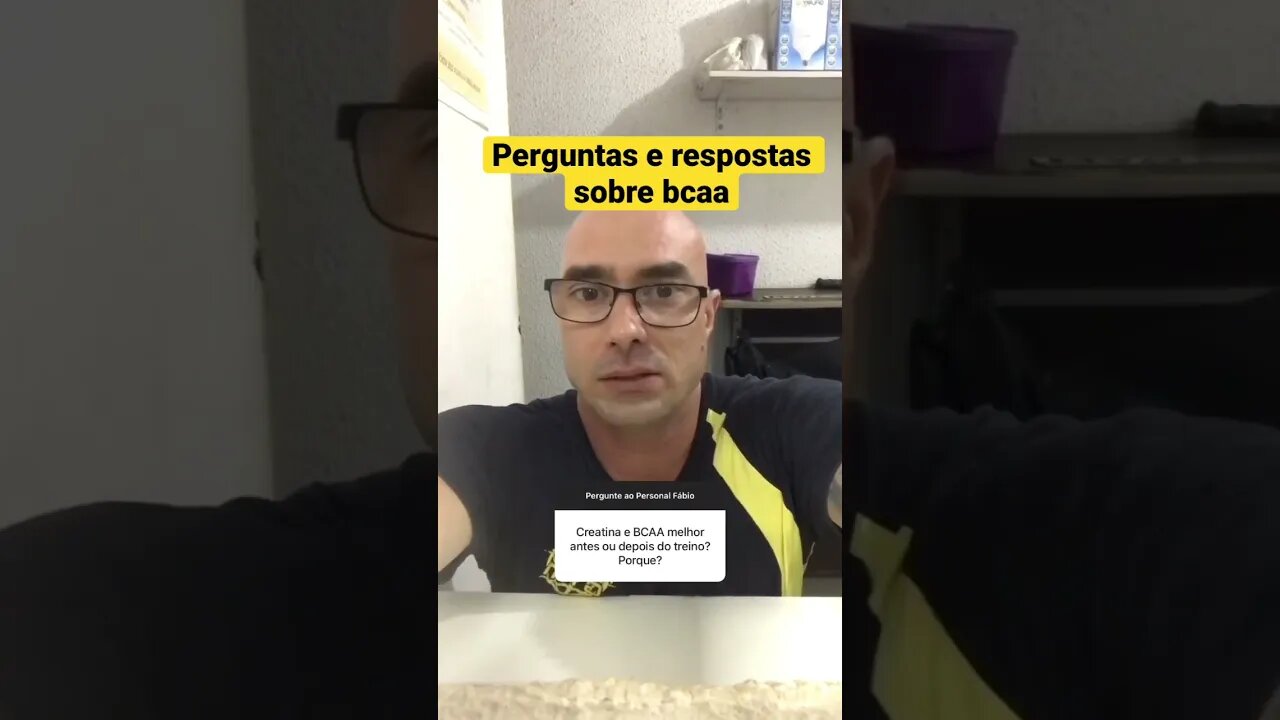 Perguntas e respostas: Como tomar creatina e bcaa #shorts
