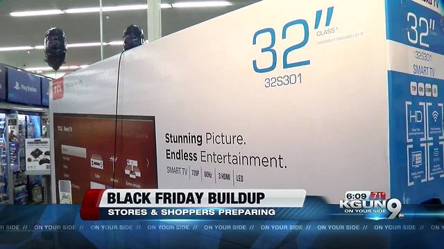 Merchants large and small prep for Black Friday