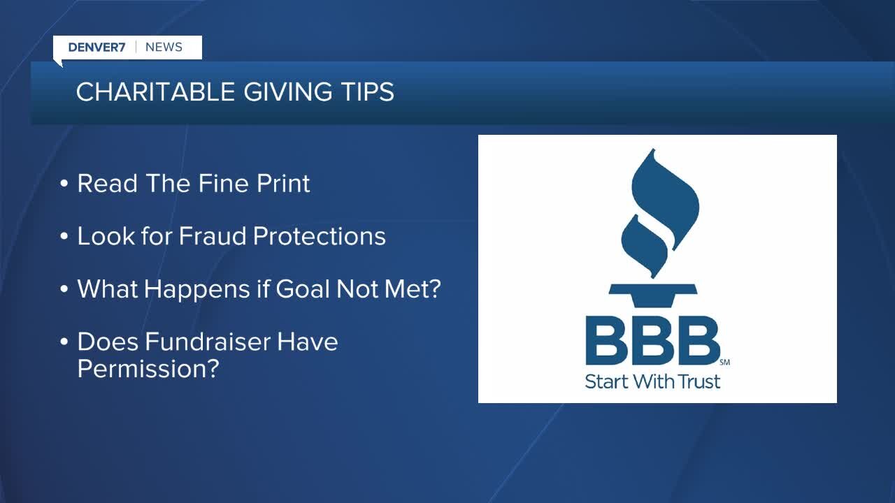 BBB warning about charitable giving scams