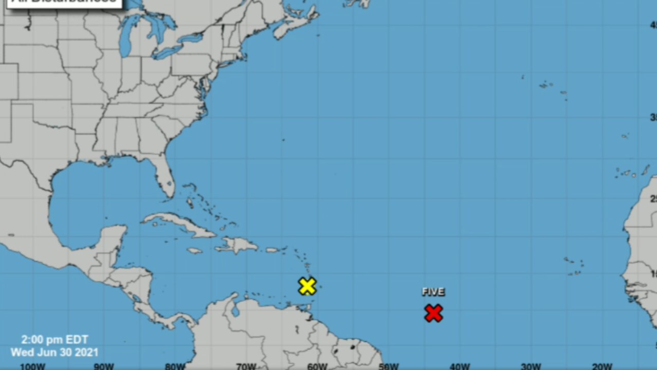 6/30/21 Tropical Update