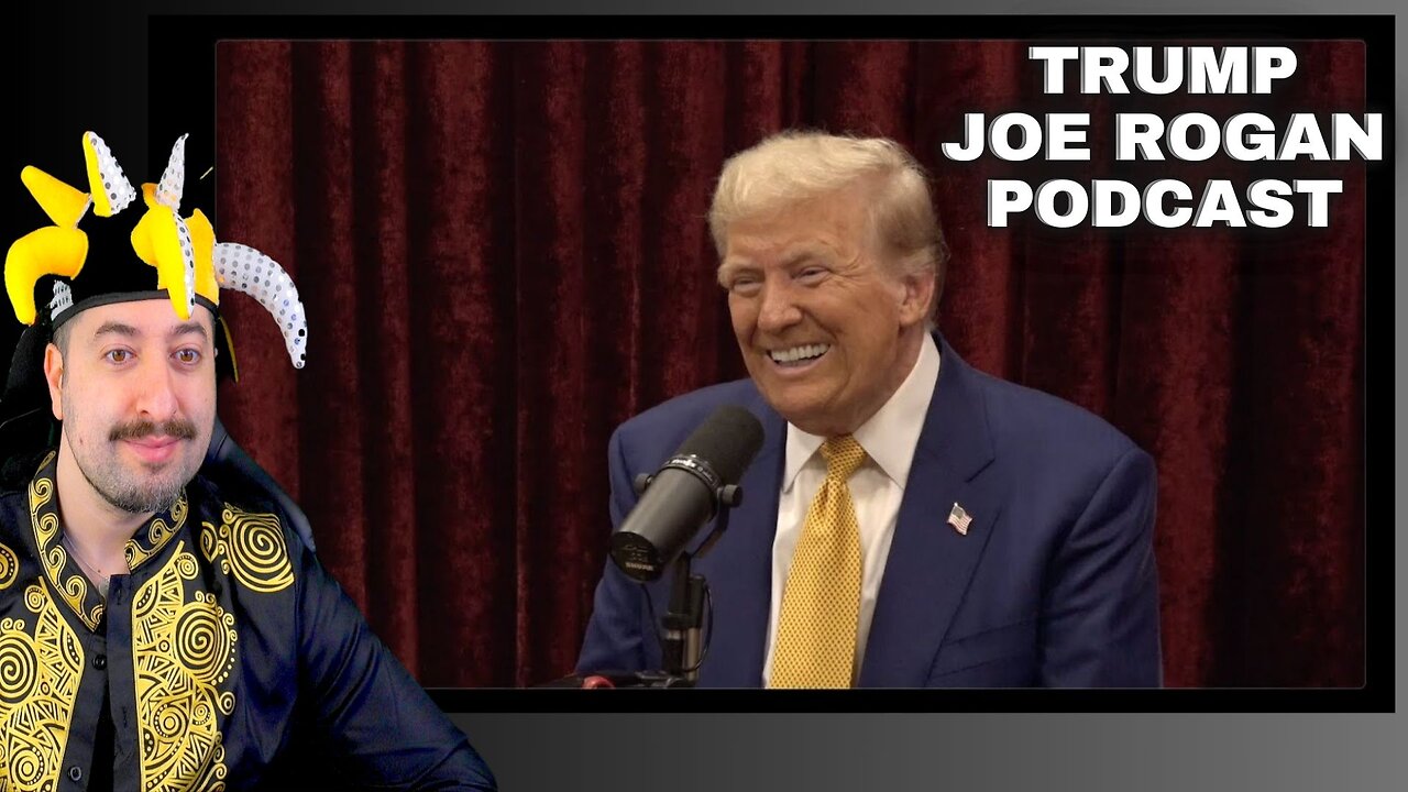 Trump Joe Rogan Podcast Live Reaction