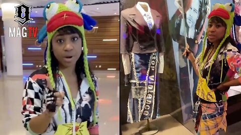 Lisa "Left Eye" Lopes Sister Reigndrop Visits Museum Displaying Her Last TLC Outfit! 🧥