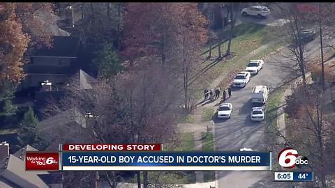 Juvenile charged with murder in Indy doctor's death