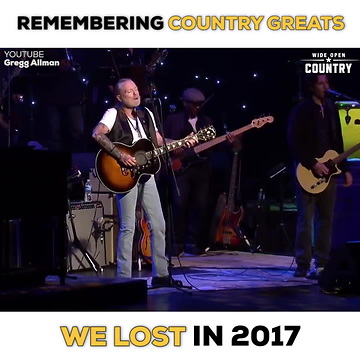 Country Greats We Lost in 2017