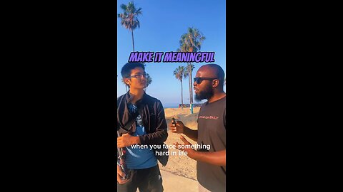 Make It Meaningful #dayodman #meaning #life #eeyayyahh #motivation