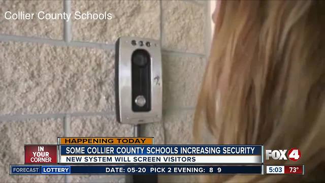 Collier County schools begin increasing security