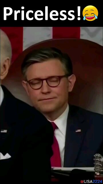 Mike Johnson's reaction to Biden's STOU address.