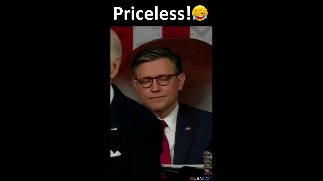 Mike Johnson's reaction to Biden's STOU address.
