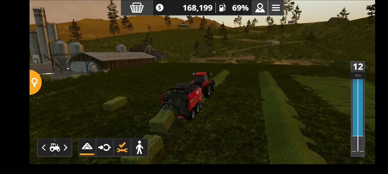 Farming Simulator 20 - buying the baling equipment