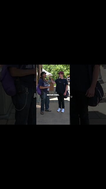 He's Going To The Park To Do Mushrooms