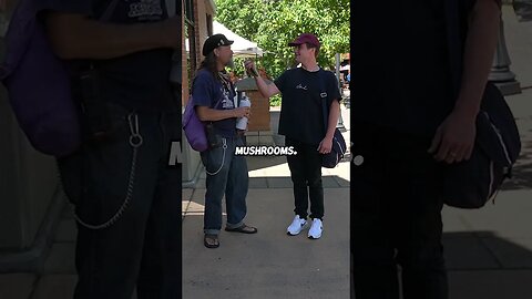 He's Going To The Park To Do Mushrooms